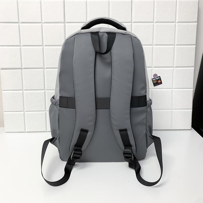 Schoolbag1011 New Japanese College Student Backpack Men's Travel Backpack Junior High School High School Students Large Capacity Multi-layer Schoolbag