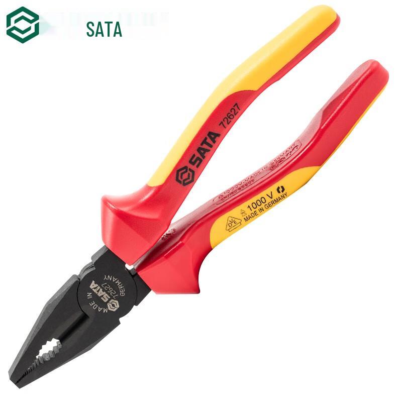 SATA 72627 G Series VDE Insulated Wire Pliers 8 inch
