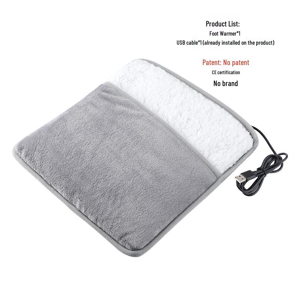 Scaldapiedi e Asciugapiedi Elettrico Multifunzione - Comfort Invernale in Peluche