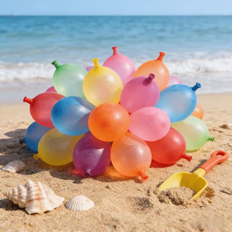 Water Balloons Reusable Quick Fill Water Balloon Set Summer Outdoor Game Toy for Kids Parent-Child Interaction Party Beach Pool Fun