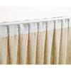 Curtain Accessory Kronill Gathering Heading Tape for Making Pleated Curta,Width 3.3", Length 161", Curtain Pinch Tape Pull Pleat TapeWhite