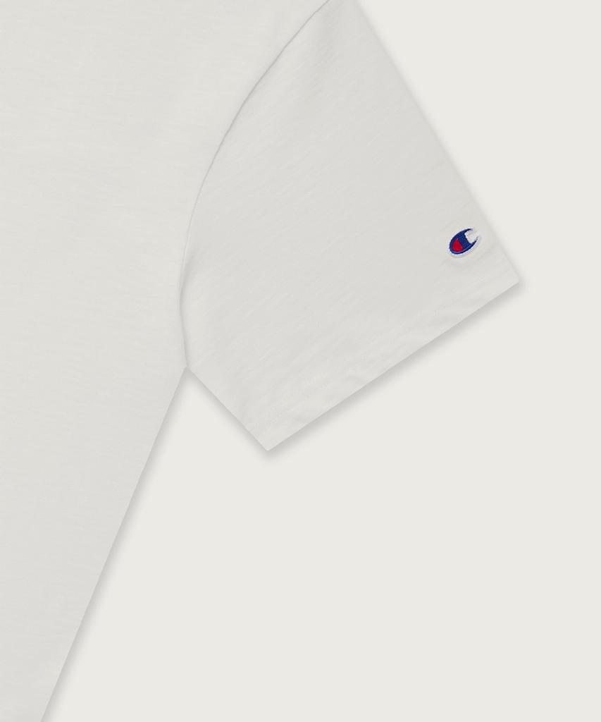 CHAMPION Slub Jogtag Short Sleeve T-Shirt White
