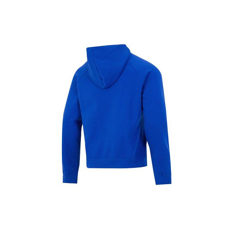 Adidas Fleece Hoodie Semi Lucid Blue Men Streetwear HN1953