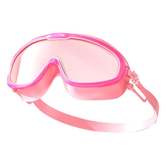 Children Swim Goggles with Earplugs Waterproof No Leakage Anti-Fog UV Protection Boys Girls Wide View Goggles Diving Snorkeling Equipment