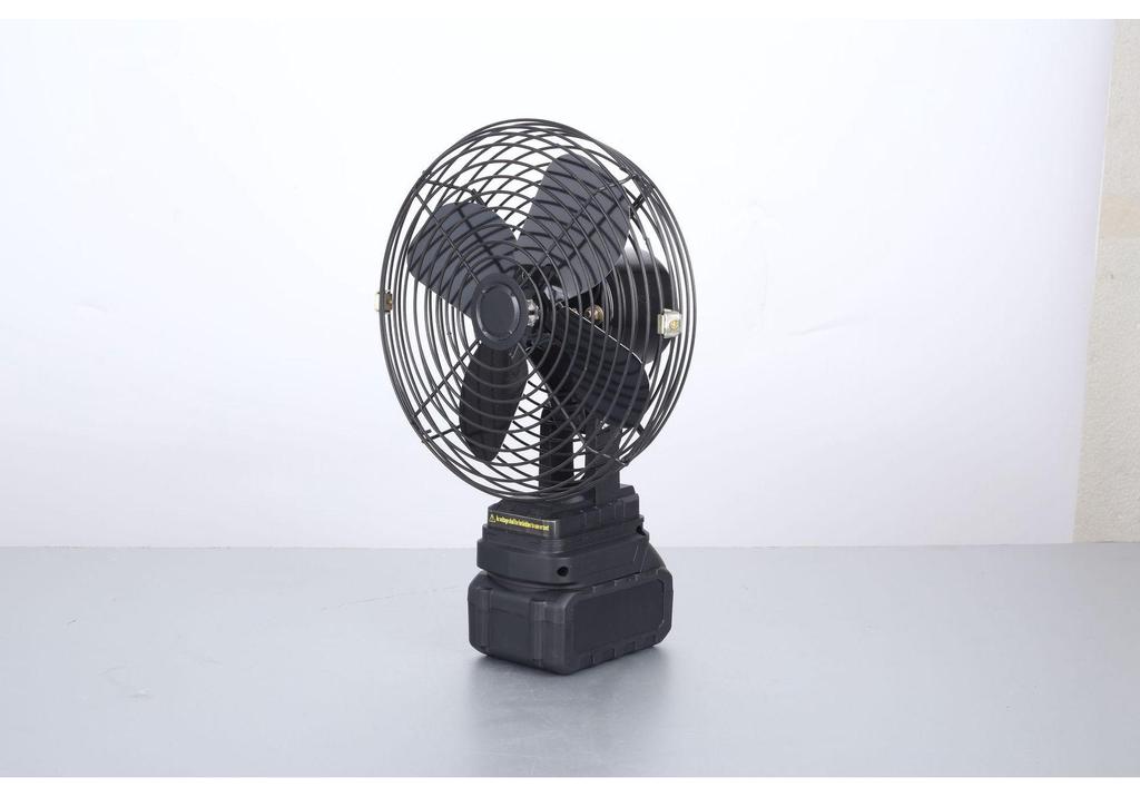 8-inch Lithium Battery Fan: High Wind Power for Outdoor Camping, Fishing, and Construction