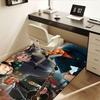 Johnny Hallyday Poster Collage - Music Legend Art PrintOffice Mat Perfect for Home Decor Office Desk Chair Rugs Chair Carpet for office Poly