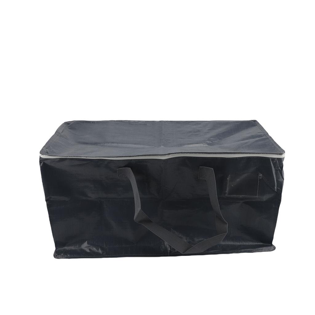 Moving Bag Large Capacity Strong Load Bring PE Storage Bag with Zips for Quilts Clothing Daily Necessities