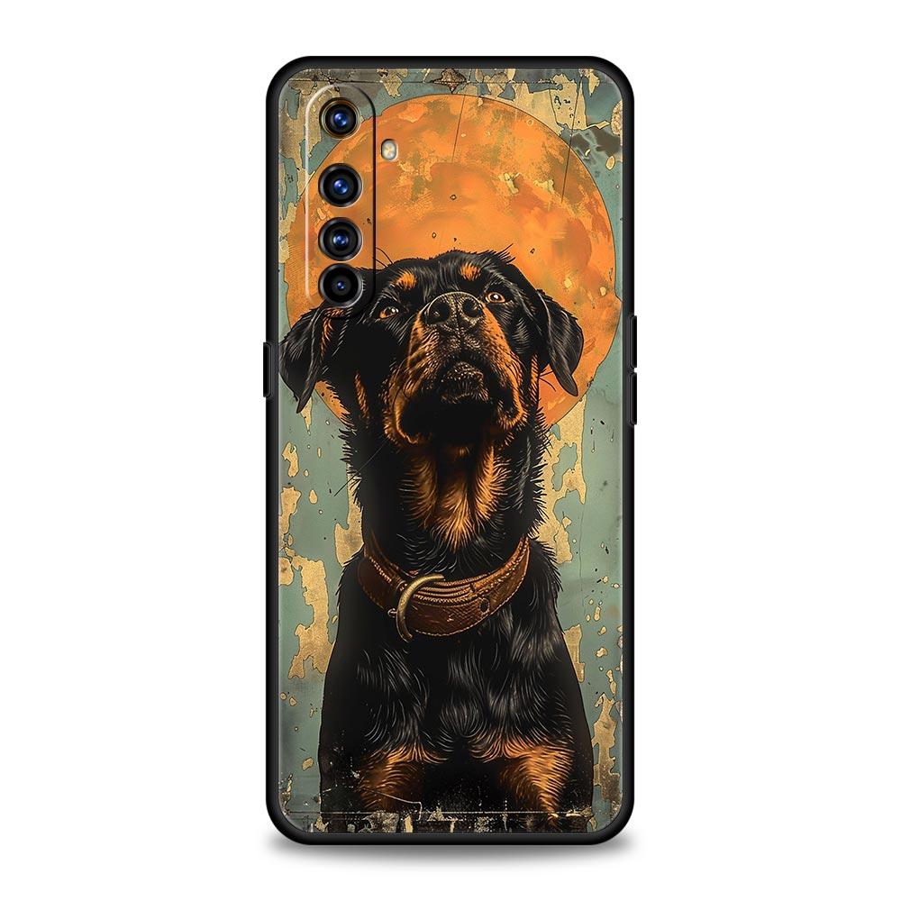 Rottweiler Dog Phone Case For Realme 13 12 10 9 8 7 GT3 GT5 GT2 Pro Plus 5G C21 C25 C35 GT Neo 2 3 3T 5 Cover