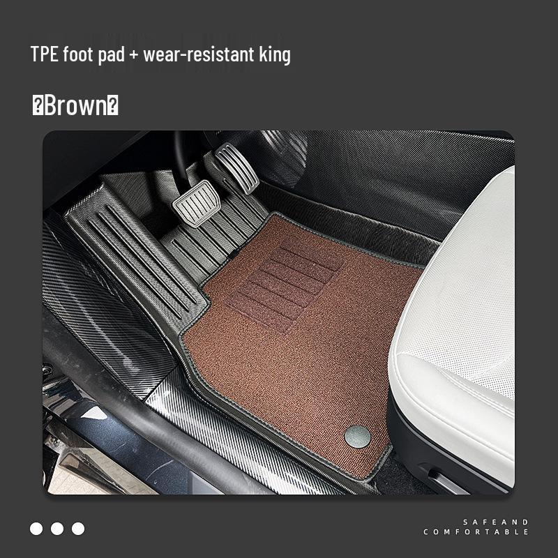 Waterproof Non-Slip Car Floor Mats for Honda Avancier, Acura MDX, Crider - Easy To Clean, One-Piece Design