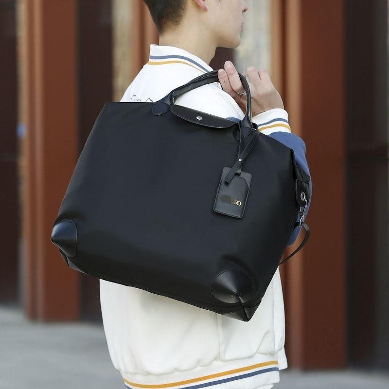 Large capacity portable travel bag Lightweight waterproof sports fitness bag Boarding bag Travel bag Luggage bag