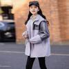Girls' 3-in-1 Thickened Fleece-Lined Windproof Outdoor Jacket