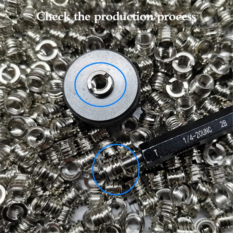 1/4 To 3/8 Inch Universal Camera Adapter Conversion Screw Nut Tripod Monopod Ballhead Mount Accessories