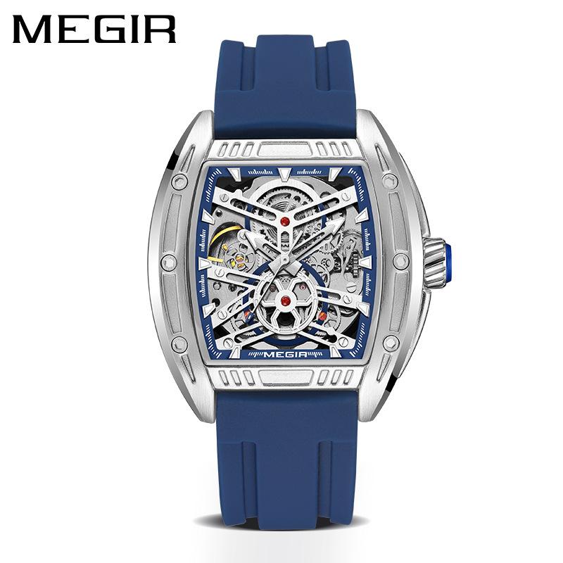 Meigel Men s Sports Machinery Movement Silicone Tape Including Luminous Waterproof Richard