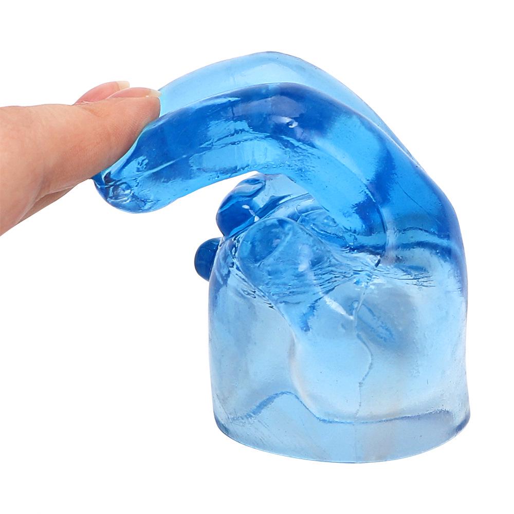 Finger Vibrator Caps Wand Massager Attachment Vibrator Accessories AV Rod Head Cap Adult Sex Toy