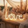 USB or Battery Powered Neon Sign Lamp Warm Light LED Neon Sign Neon Wall Sign  Wedding Decoration