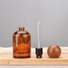 Refillable Perfume Atomizer Light Blocking Wooden Cap Spray Bottle Travel Perfume Bottle Minimalist For Perfume Sampling Daily