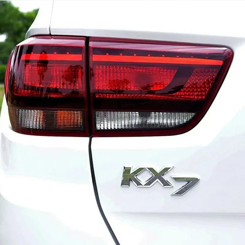 3D Metal K2 K3 K4 K5 KX7 Letters Rear Boot Trunk Emblem Badge Sticker For Car Styling Accessories