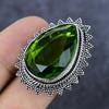 Peridot Gemstone 925 Sterling Silver Jewelry Ring Size 8