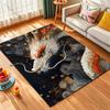 1PC Mysterious Oriental Dragon Print Carpet Rug for Living Room Bedroom Sofa Doormat Home Decor Non-slip Floor Mat