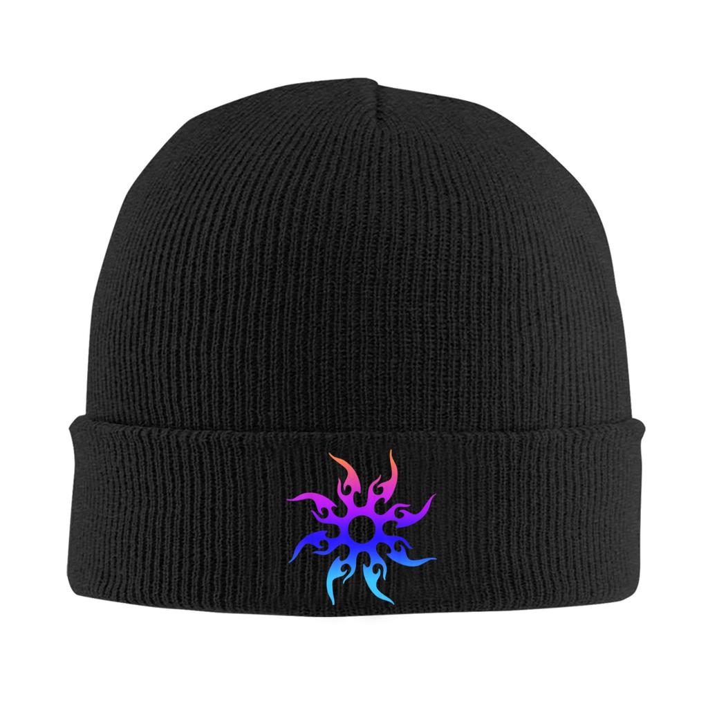 Two Time Costume Teens Tribal Sun Symbol Forsaken Beanie Hats Bonnet Hats Men Women Unisex Gym Skullies Beanies Elastic Caps