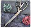 Japanese Retro Tailor Scissors: Stainless Steel, Large, Labor-Saving, Handmade Fabric Cutting Scissors