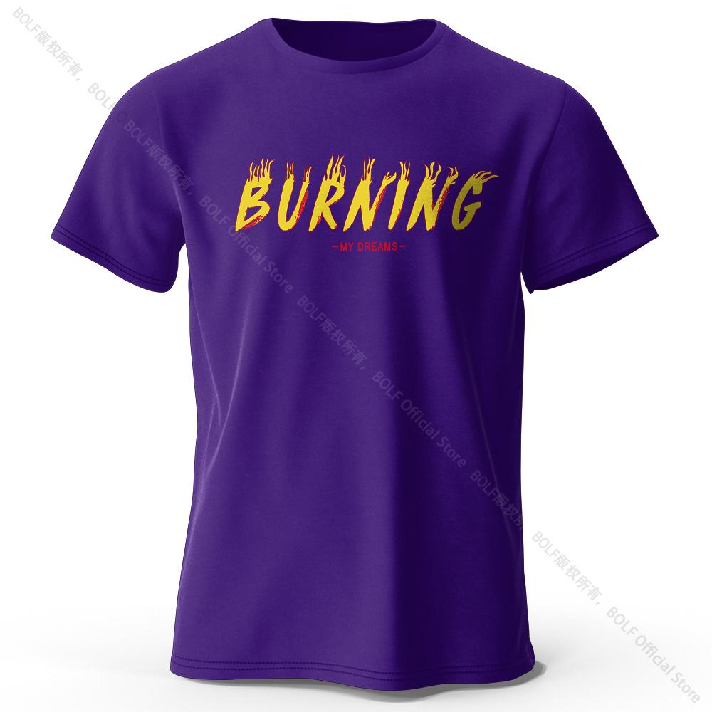 Modern Typography Printed 100% Cotton T-Shirt, Lightweight Round Neck Short Sleeve Tee, Unisex Everyday Style