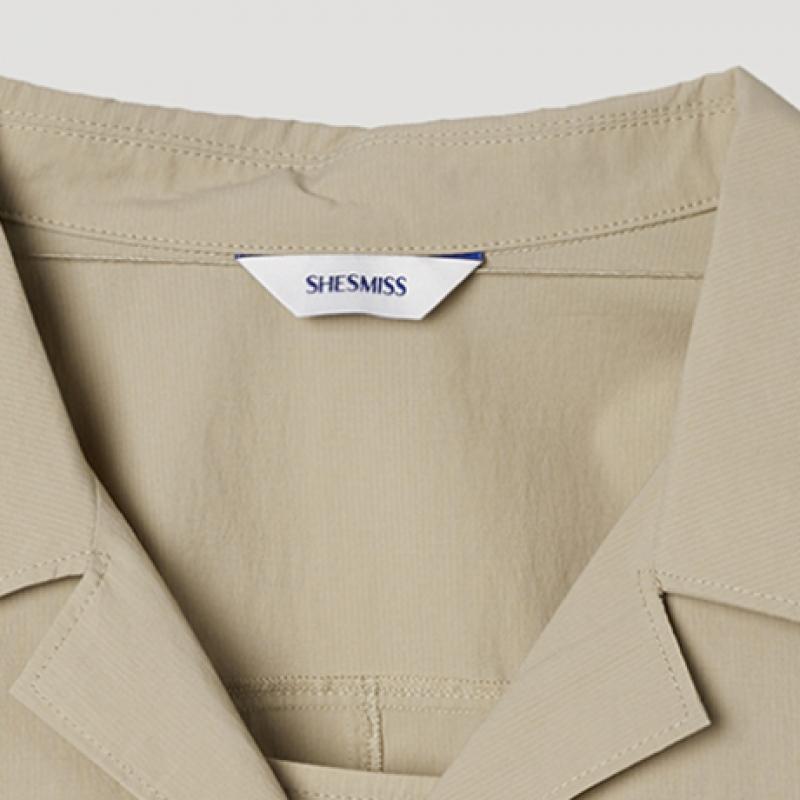 [She S miSS] Two Way Shirt dreSS Set Swwopp22120 Be