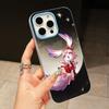 HSR Mem Jelly Doppelschicht Hellblau Handyhülle für iPhone 17 16 15 14 13 12 11 Air Pro Max Plus Schutzhülle