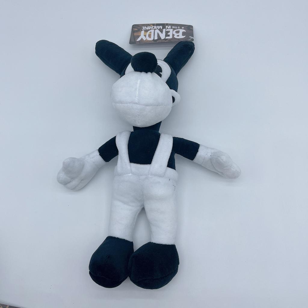 Thriller Game Bendy And The Ink, Plush Toy With Bendy Dog And Girl Doll