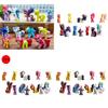 12'li My Little Pony Aksiyon Figürleri Pasta Üstü Süsleri Ev Dekorasyonları Hediyeler