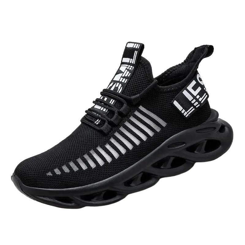 Men Shoes Comfortable Sneakers Womoen Breathable Couple Running Shoes Mesh Tenis Sport Shoes Size 36-46 Waling Sneakers Men Male