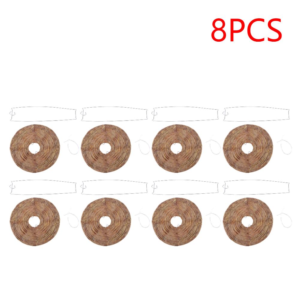 3-10PCS Wasp Nest Decoy Non-Toxic Hanging Wasp Nest Outdoor Fake Wasp Nest Wasp Deterrent Lantern Home Yard Supplies