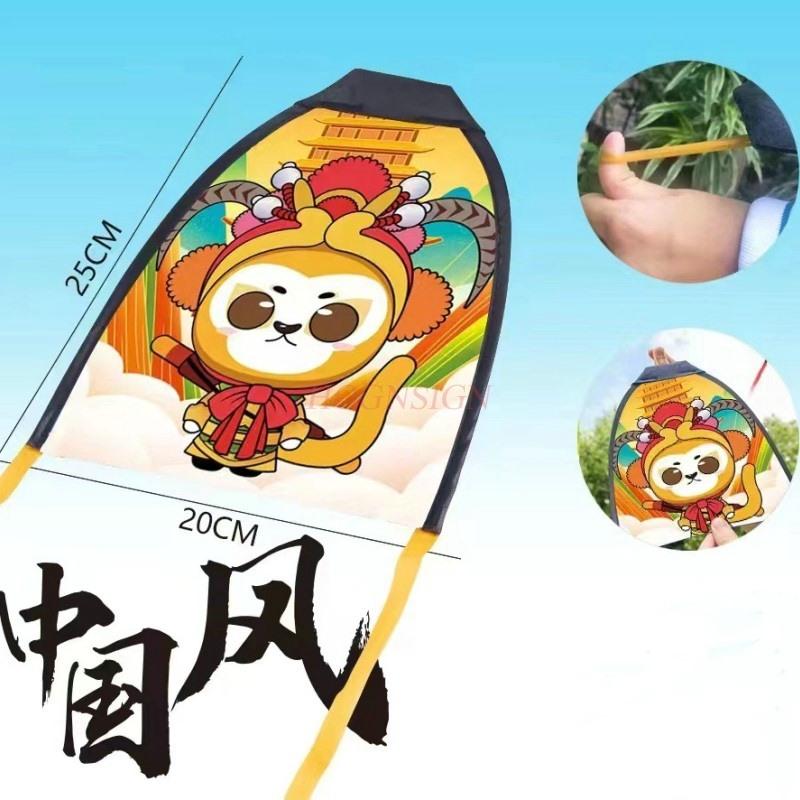 Ejection Kite Children'S Toy Handheld Launch Gliding Elastic Band Kite Gun Outdoor Sports