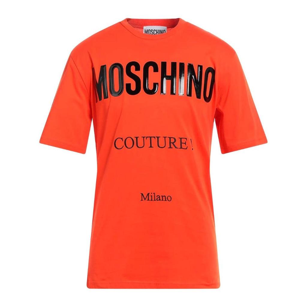 Moschino Mens Couture Gloss Logo T-Shirt