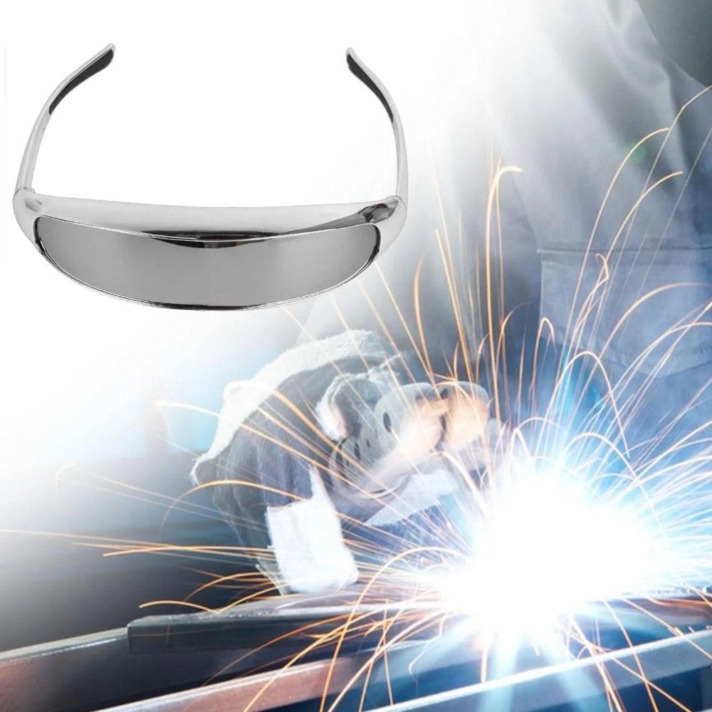 Portable Welding Goggles Anti Glare Safety Eyewear Lightweight Welding Eye Protector  Workshops