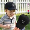 Adjustable Baseball Cap Adjustable Heart Design Hat  Cap Lightweight Kids Baseball Cap For School Outdoor Play Everyday
