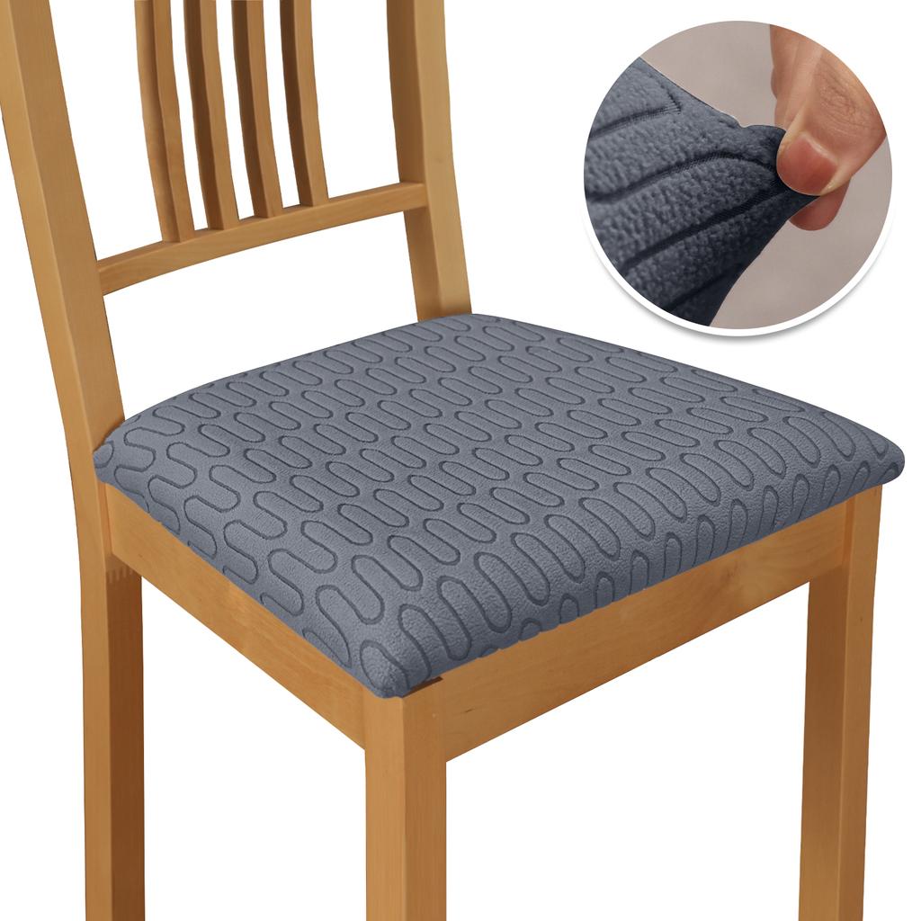 Real Waterproof Chair Cover Stretch Dining Room Seat Covers Chair Cheap Washable Jacquard Chair Covers For Home Hotel Kitchen
