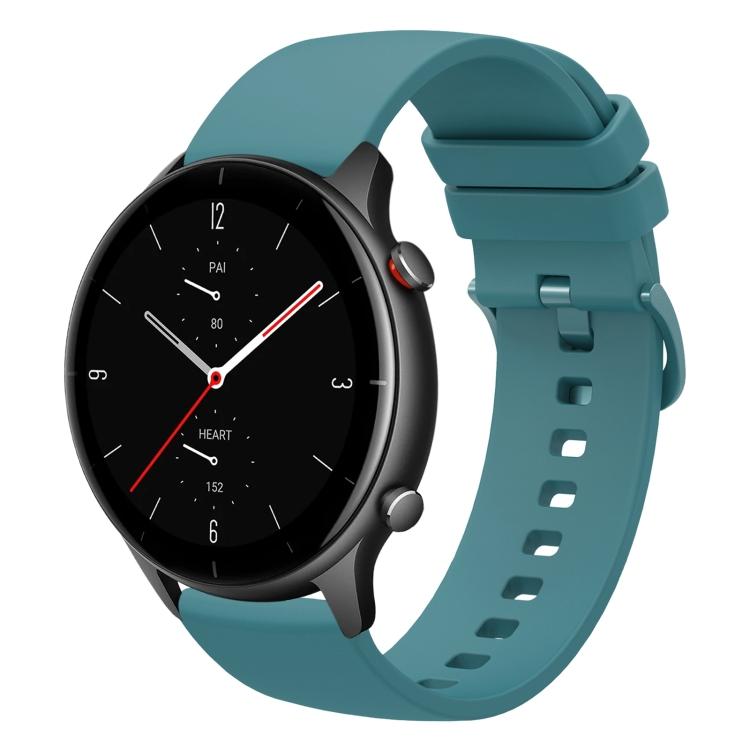 

For Amazfit GTR 2e 22mm Solid Color Soft Silicone Watch Band For Amazfit GTR 2e