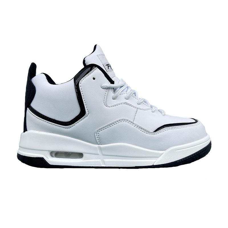 

2024 Outdodr Shoes Кроссовки Баскетбольная обувь Уличная студенческая подвижная обувь на толстой подошве для мужчин и женщин 44 белый