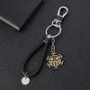 Morydovs 3D Alloy Keychain One Piece Devil Fruit Straw Hat Bag Charm Character Metal Popular Anime Goods Decoration Gift Collection Moe Stylish (B)
