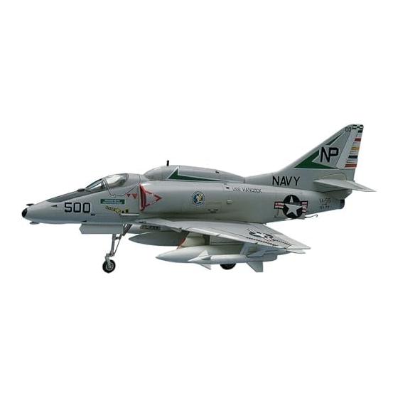 Hasegawa 1/72 ВМС США A-4E/F Skyhawk Пластиковая модель B9