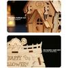 Children's Puzzle,Halloween Series  House Wooden Puzzle, Halloween Toys For Children, Elementary School Puzzle Toys