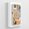 For Samsung Galaxy A12 M12 F12 Case Pretty Butterfly Full Coverage Phone Cover Anti Slip Soft Smooth Liquid Silicone Shell