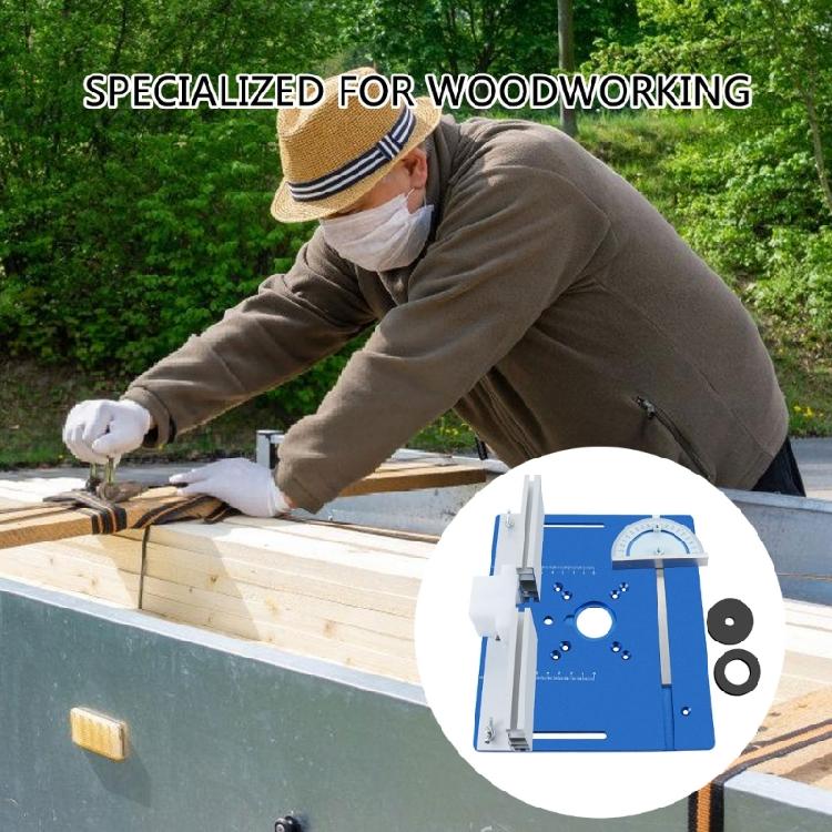 Router Table Insert Plate Aluminum Woodworking Router Table Flip Plate Router For Router Trimmer Woodworking Wood Tool