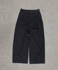 Mosan Stripe Wide Pants (Black)