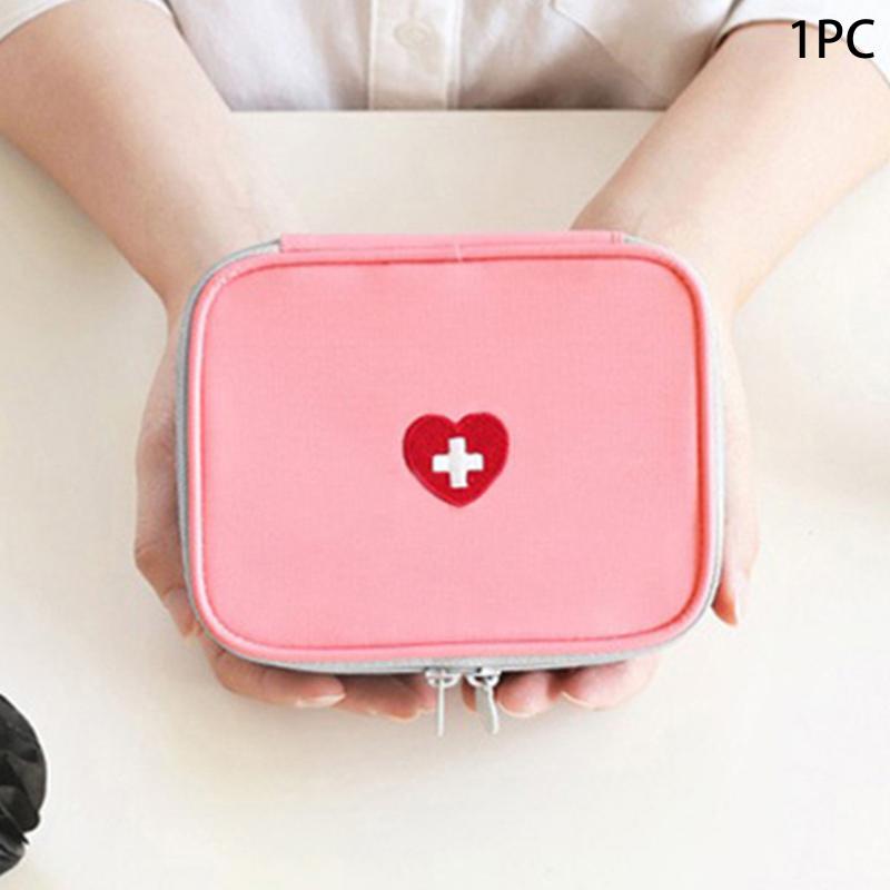 1Pc-Portable Emergency Medical Bag First Aid Storage Box For Household Outdoor Travel Camping Equipment Medicine Survival Kit