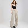 Retro High-Waist Loose-Fit Women's Scythe Jeans - Trendy Spring/Summer Streetwear