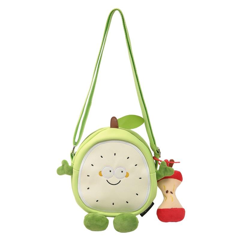 2025 Summer New Trendy Fashion Versatile Cartoon Messenger Bag Simple Style Cute Cartoon Printed Bag Female