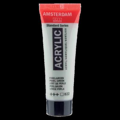 Acrylic Paint In Tube - Pearl Green - 822 - Amsterdam - 20ml