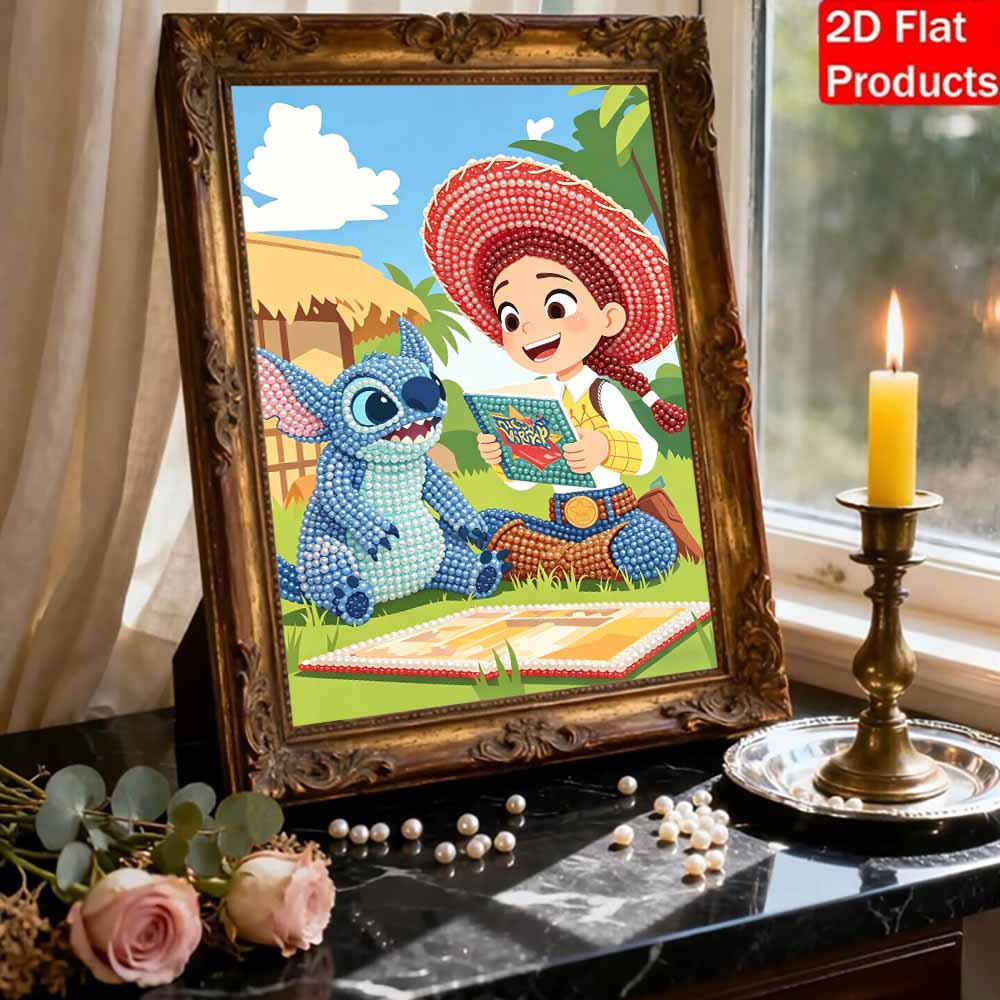 Disney Pearl Painting Toy Story Trish Art Kit Adult Beginner Home Wall Decor Special Shape